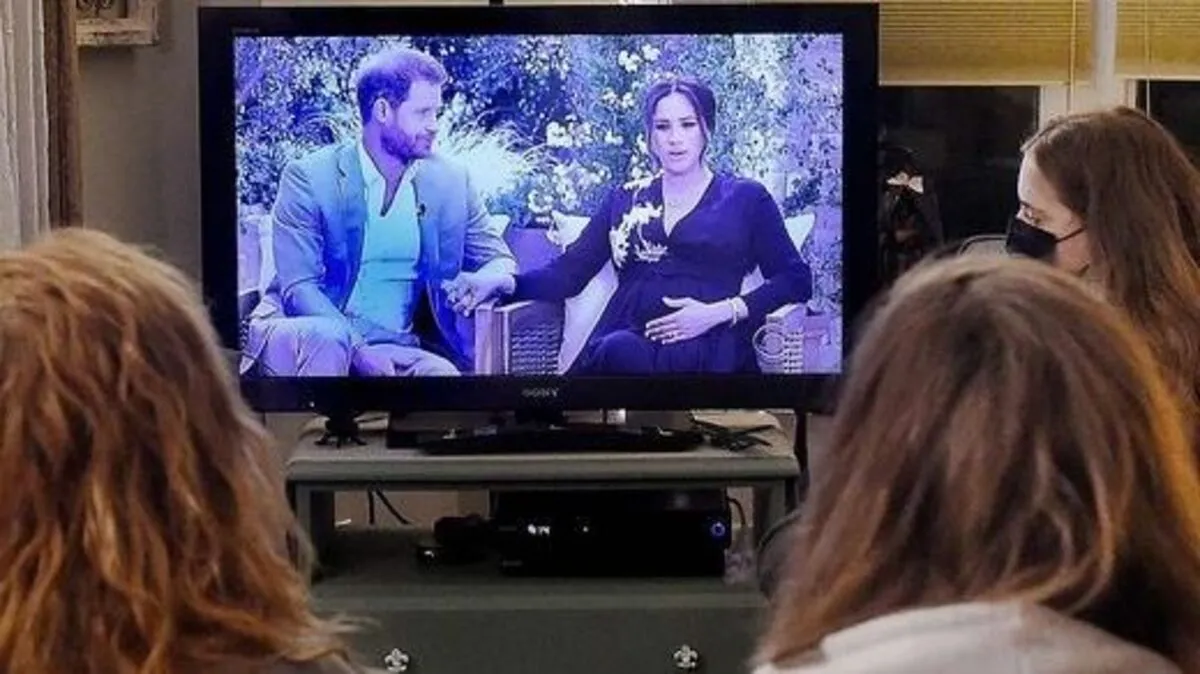 Das Fernsehen-Interview sahen sich viele Menschen an