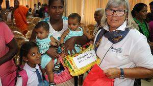 Gerda Kowal hilft Kindern in Sri Lanka