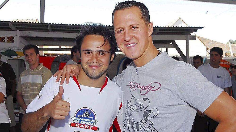 Michael Schumacher und Felipe Massa sind noch immer eng befreundet