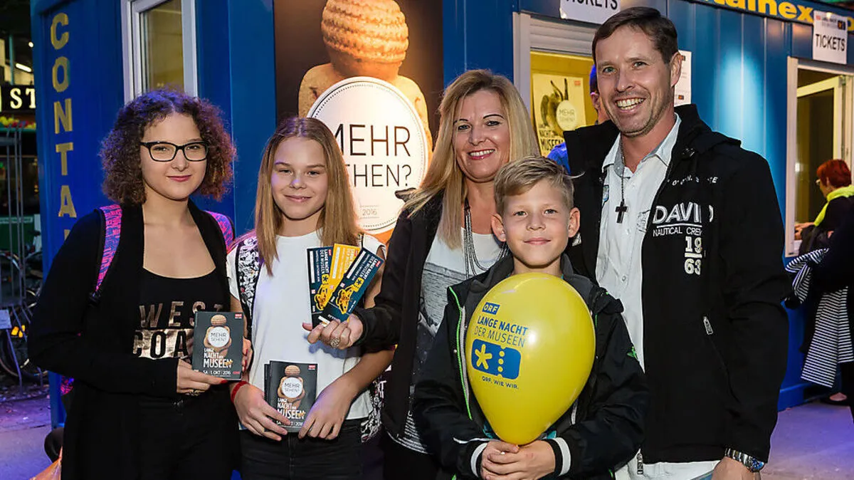 Der Treffpunkt für die Lange Nacht der Museen am Grazer Jakominiplatz