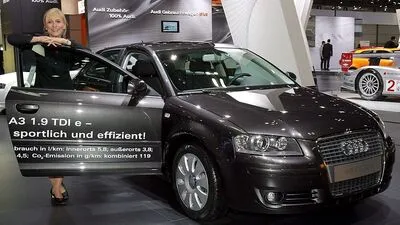 Auch Audi hat mit sauberen Bildern geworben