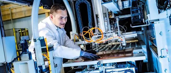 Produktion am AT&S-Standort Fehring