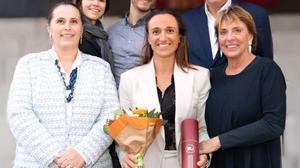 Vadlau konnte im Kreise ihrer Liebsten die Promotion feiern
