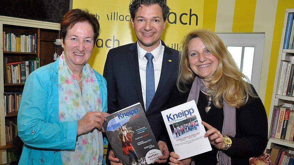 Elfriede Musch, Peter Weidinger und Silvia Kavallar (von links)
