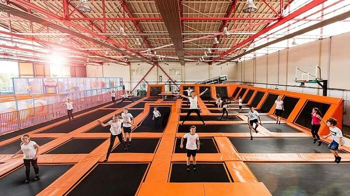 Der Trampolinpark "Jump 25" eröffnet am 17. September in Kalsdorf bei der Airbase One.