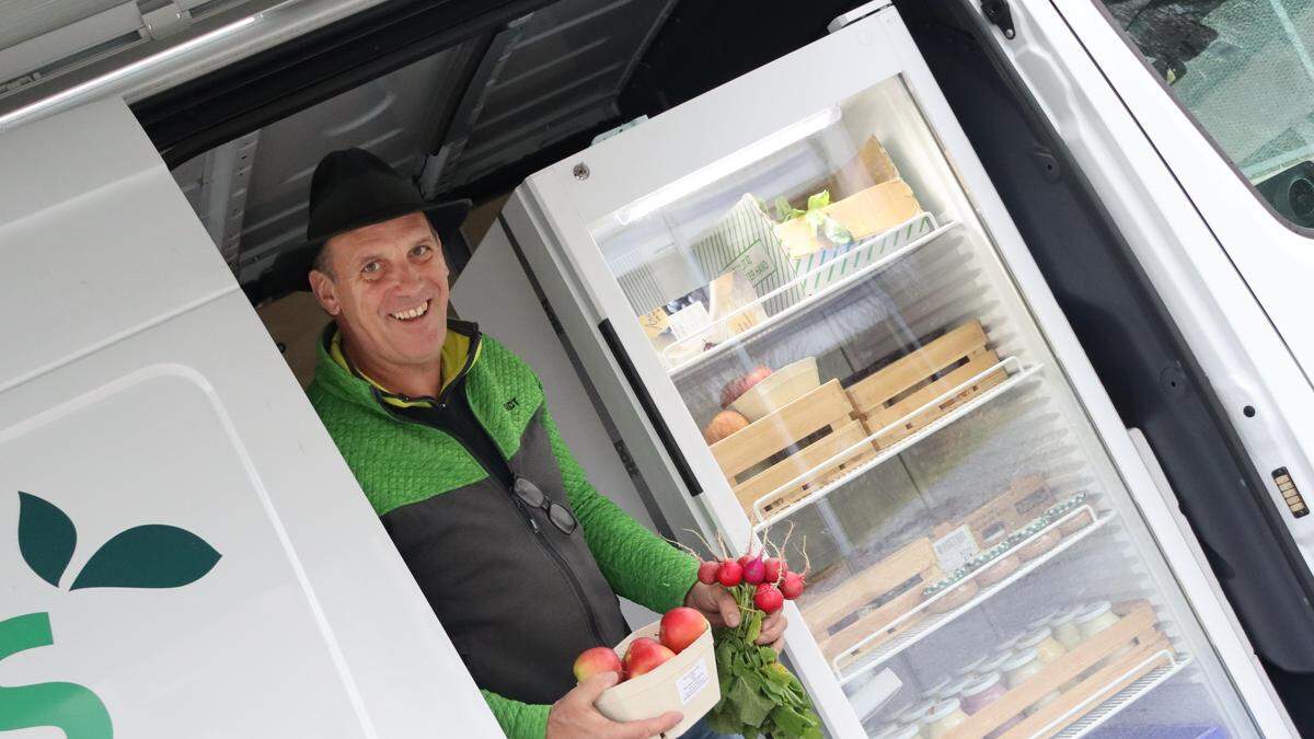 Gottfried Heinz ist der Chauffeur des Moakt-Busses in Weiz