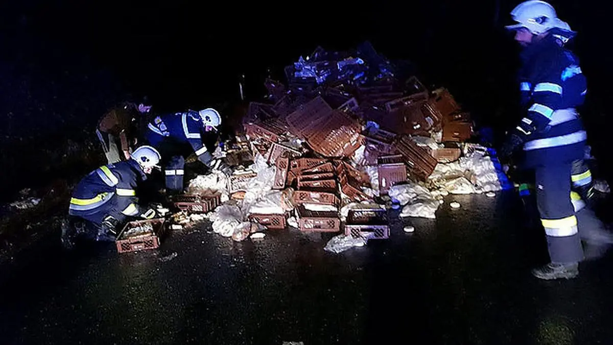 Die Feuerwehr rückte aus