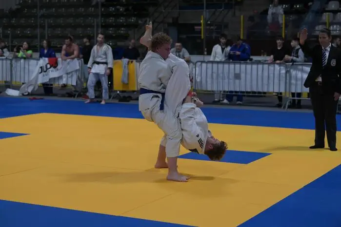 Sportlich überzeugten die Zeltweger mit mehreren Spitzenplätzen: Yehor Myniailo (Senioren -81 Kilogramm) und Djamil Kurbanov (U21 -55 Kilogramm) holten Gold.