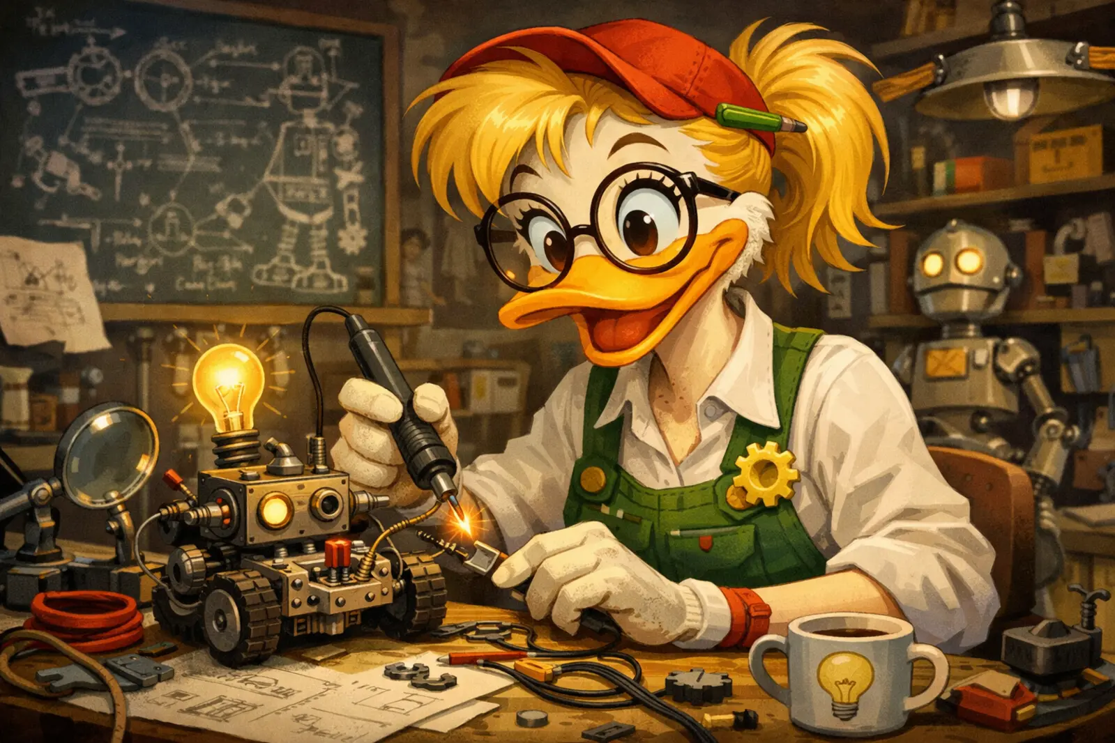 So stellt sich die Künstliche Intelligenz eine Daniela Düsentrieb vor  | Der Anteil der „Daniela Düsentriebs“ steigt