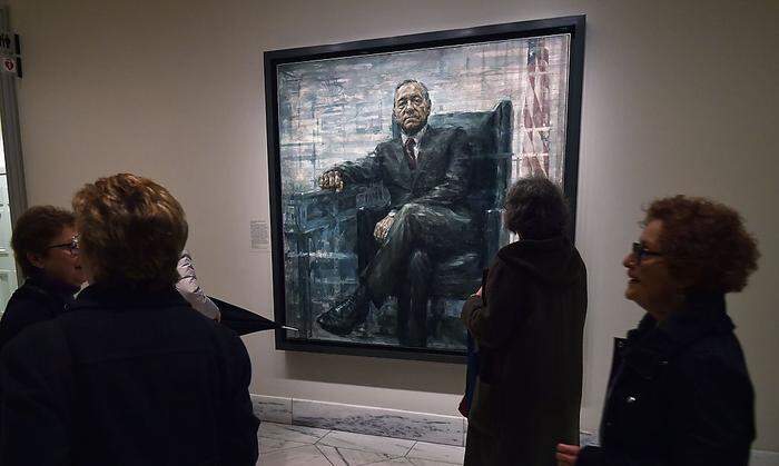 In der National Portrait Gallery in Washington hängt seit kurzem ein Underwood-Porträt