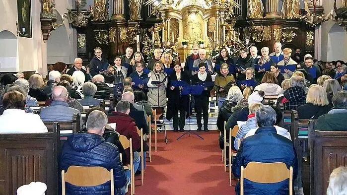 Die Wallfahrtskirche in Maria Lankowitz war vollbesetzt, ...