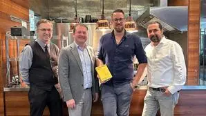 Küchenchef Raphael Schlager holte eine Haube ins 2025 eröffnete „Feinschliff“ in Leoben