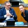 FPÖ-Chef Herbert Kickl und FPÖ-Abgeordnete Susanne Fürst.