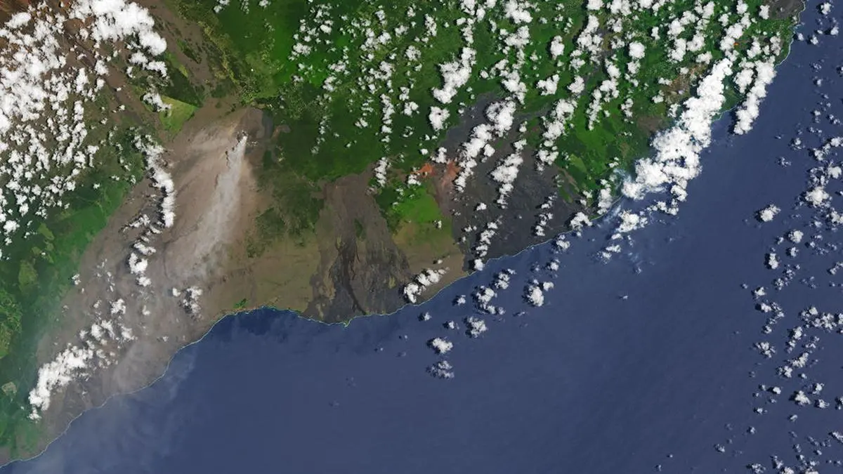 Aufnahmen der Nasa aus dem All