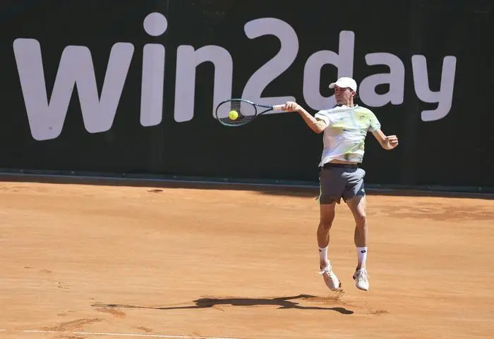 OBERPULLENDORF,AUSTRIA,06.JUL.25 - TENNIS - OETV, Austrian Championships. Image shows Lukas Neumayer (AUT).
Photo: GEPA pictures/ Wolfgang Grebien