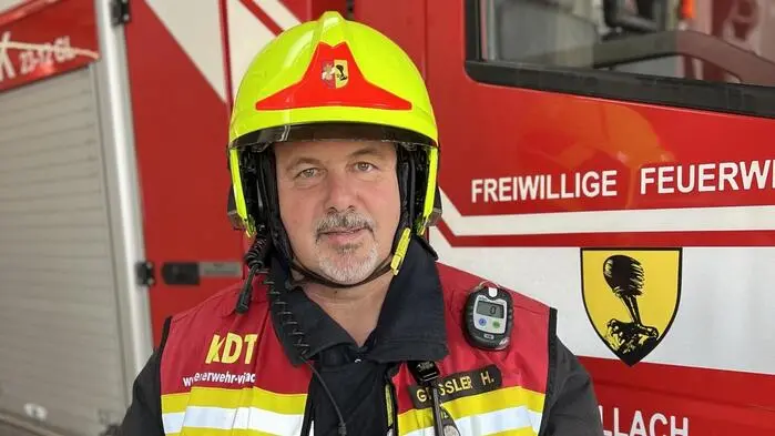 Harry Geissler ist Kommandant der Feuerwehr Villach und neuer Präsident des Zivilschutzverbandes