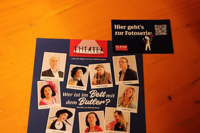Weitere Termine:Sa, 6. Mai 2023, 20 Uhr, Fr, 12. Mai 2023, 20 Uhr, Sa, 13. Mai 2023, 15 Uhr und 20 Uhr sowie Mi, 17. Mai 2023, 20 Uhr. Kartenvorverkauf unter der Telefonnummer: 0664/50077 55.
