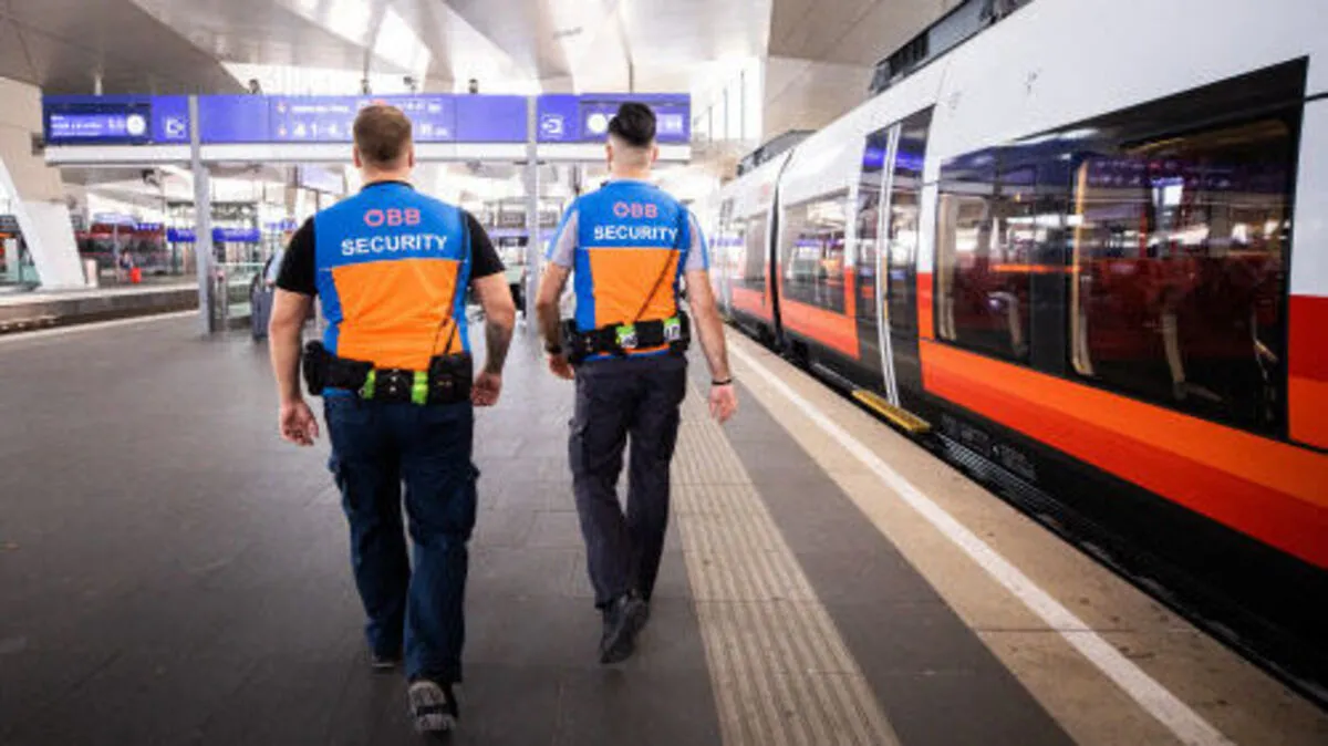 Auch Security-Mitarbeiterinnen und -Mitarbeiter wurden attackiert