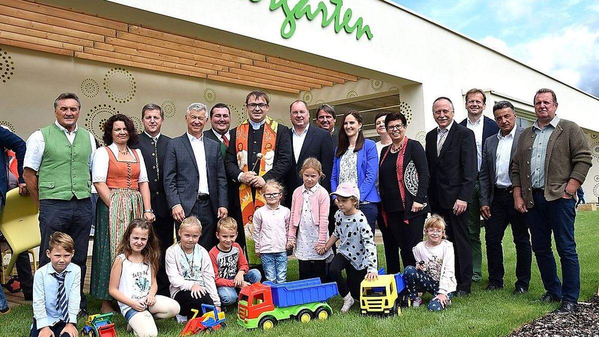 Der Regenbogen-Kindergarten in Gralla wurde feierlich eröffnet