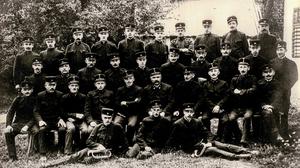 So sah die Mannschaft der Feuerwehr Penzendorf vor 100 Jahren aus