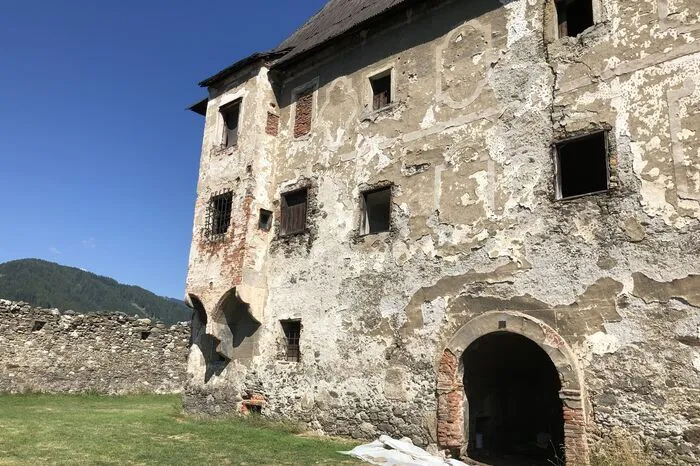 Normalerweise ist das Schloss für Besucher nicht zugänglich.