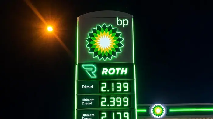 So werden die neuen BP/Roth-Tankstellen aussehen