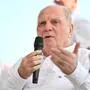 Bayern-München-Ehrenpräsident Uli Hoeneß redete sich einiges von der Seele