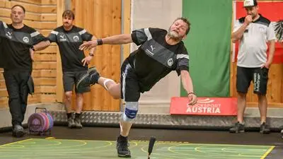 Der EV Rottendorf (Horst Stranig) ist neben Liebenfels einer der beiden Kärntner Lokalmatadore beim Stocksport-Final-4 in Eberstein