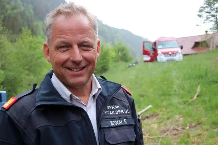 Stellvertretender Landesfeuerwehrkommandant Friedrich Monai 