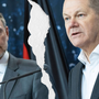 Das Vertrauen zwischen Bundeskanzler Olaf Scholz (SPD) und dem entlassenen Finanzminister Christian Lindner (FDP, links) ist zerbrochen