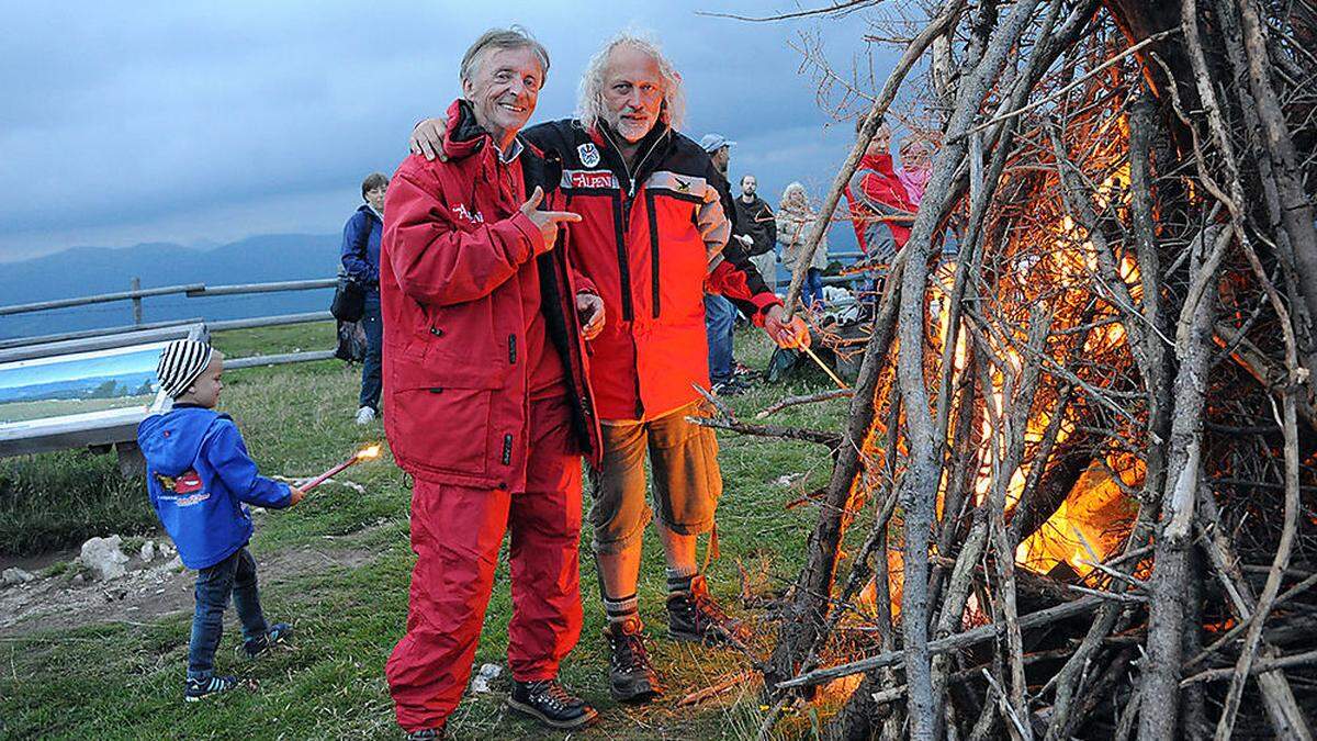 Gerhard Leeb und Sepp Götz