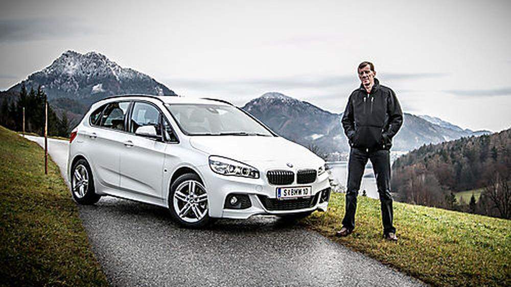 Cheftester Walter Röhrl mit dem BMW Active Tourer: „Zuerst war es ein Kulturschock – aber dann . . .“