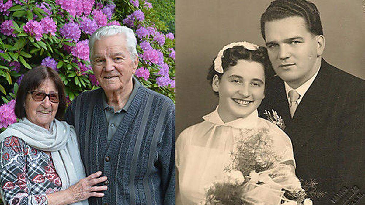 Seit 65 Jahren hat die Ehe von Hermann und Wiltrud Juritsch Bestand 