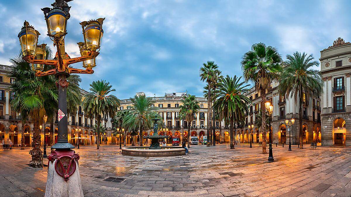 Beliebtes Ziel bei Touristen - Barcelona