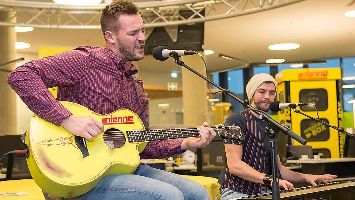 Schon im Vorjahr spielten Pizzera & Jaus ein Studiokonzert