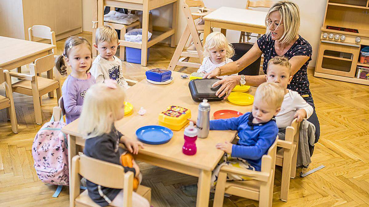 Auch der Alltag der Kleinsten Klagenfurter wird durch den Lockdown auf den Kopf gestellt