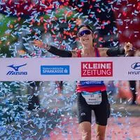 Bianca Ederer war die schnellste Frau beim Graz Marathon 2026
