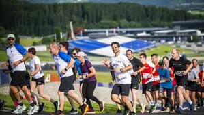 Unterwegs auf der Renn-Strecke: Der Businesslauf auf dem Red Bull Ring steigt heuer am Dienstag, 9. Juni
