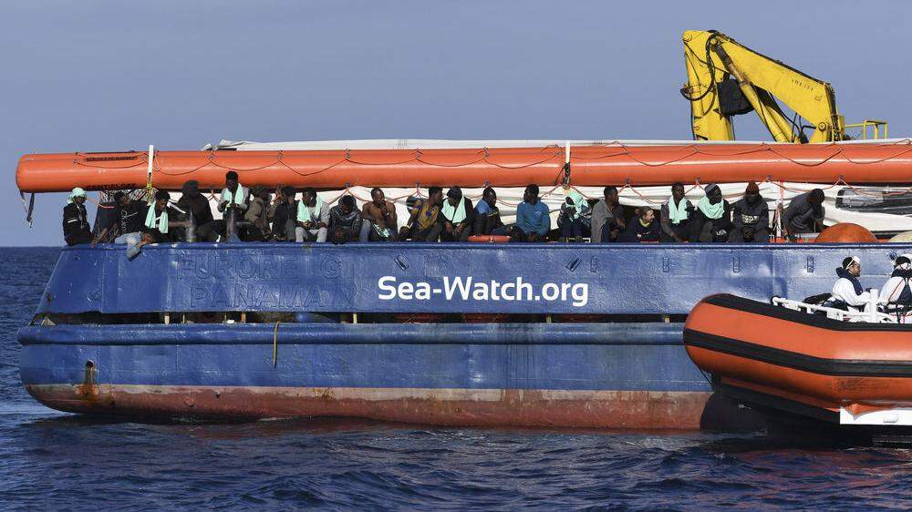 Rettungsschiff Sea-Watch schaltet Menschenrechtsgerichtshof ein  
