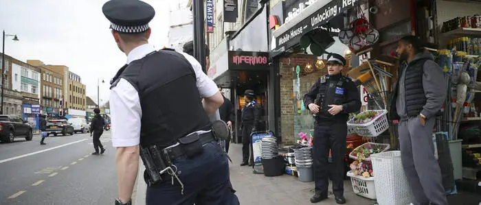 Die Clapham High Street in Südlondon gilt als Problemzone 