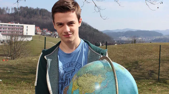Lukas Jantscher aus Kainach fährt zum Bundesfinale des Geonomic-Award