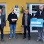 Obmann Horst Zwischenberger, Bernd Feichter, August Mayer und Bernhard Russek (von links) 