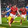 Fussball Österreich, FIFA WM Qualifikation Europa / UEFA 2026, Spieltag 10 - ÖFB / Österreich vs. Bosnien und Herzegowina / NFSBIH - Ernst-Happel-Stadion Wien, Österreich: Michael Gregoritsch Österreich, 11 mit dem 1:1 - Tor, Jubel, Torjubel, WM *** Football Austria, FIFA World Cup Qualification Europe UEFA 2026, Matchday 10 ÖFB Austria vs Bosnia and Herzegovina NFSBIH Ernst Happel Stadion Vienna, Austria Michael Gregoritsch Austria, 11 with the 1 1 goal, cheering, goal celebration, World Cup Copyright: xLukasxBierederx