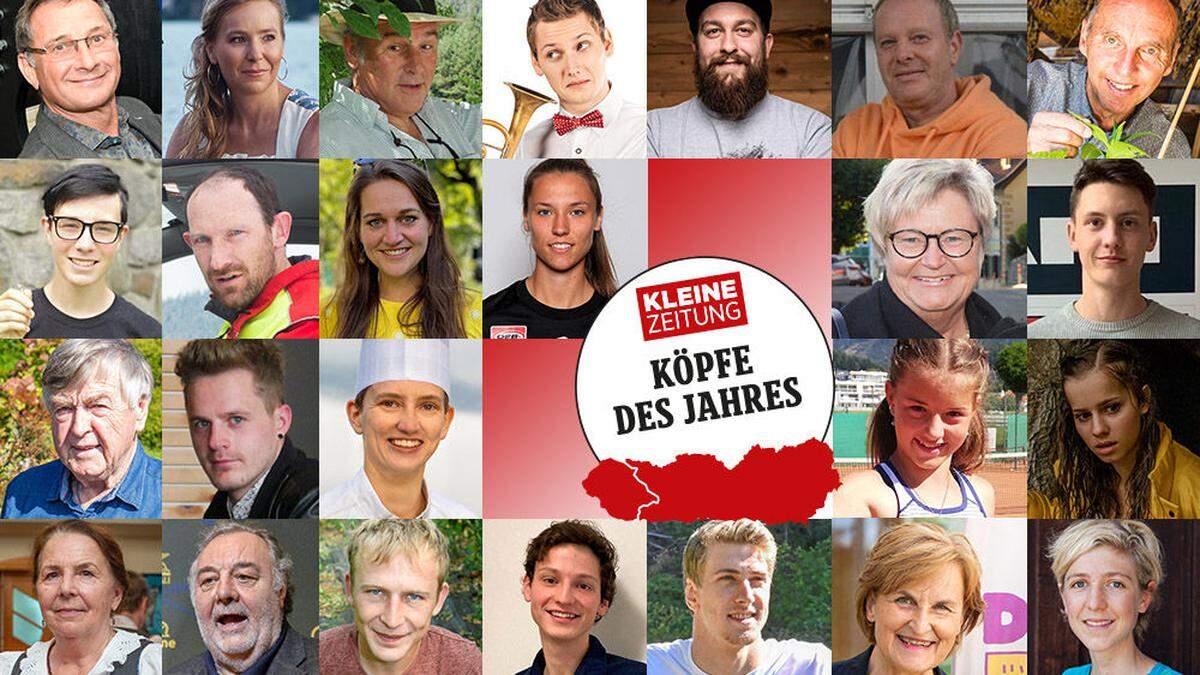 Wer sind die „Köpfe des Jahres 2020“ in Oberkärnten und Osttirol? Dienstag, 18 Uhr, wird das Geheimnis gelüftet