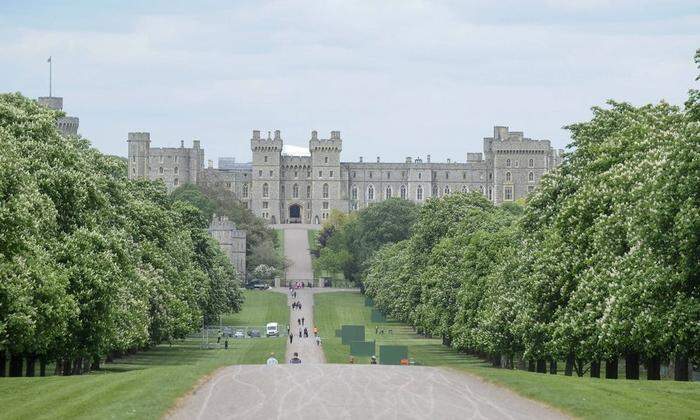 Schloss Windsor, nach dem sich die Königsfamilie ab 1917 nannte