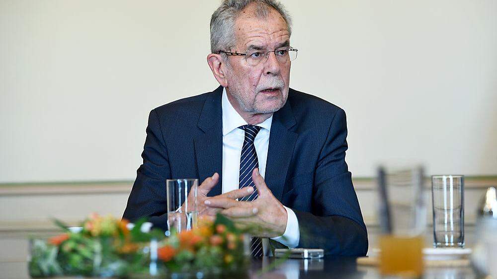 Bundespräsident Alexander Van der Bellen 