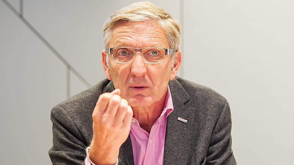 Der steirische Wirtschaftskammerpräsident Josef Herk 