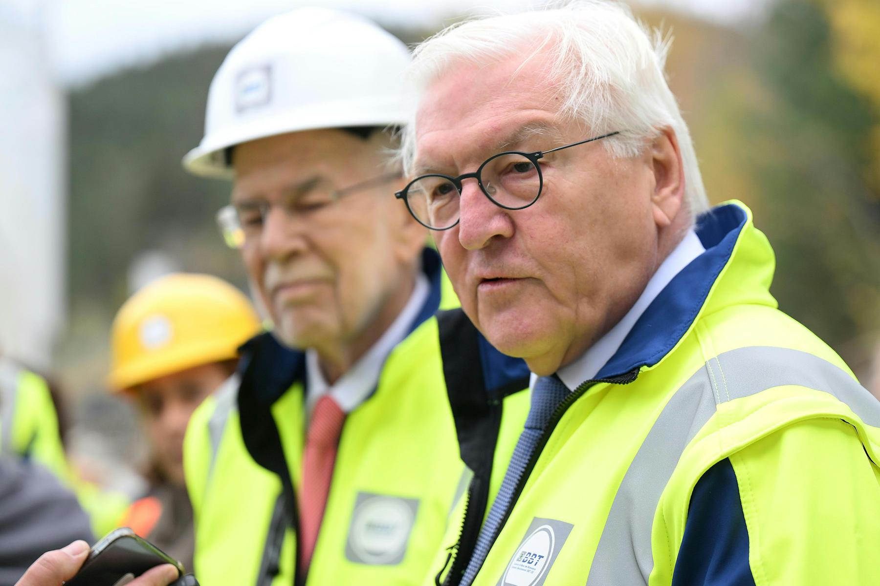 Steinmeier und Van der Bellen in Tirol, BBT-Besuch als Auftakt