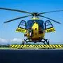 Mit dem Notarzthubschrauber C12 wurde die Verletzte auf die LKH-Uniklinik geflogen (Archiv)
