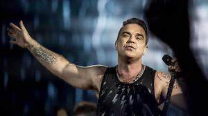 Überraschender Auftritt: Robbie Williams